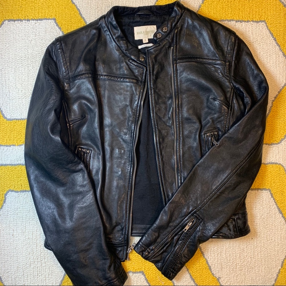 HOLD Levi's Made & Crafted Leather Jacket Size 2